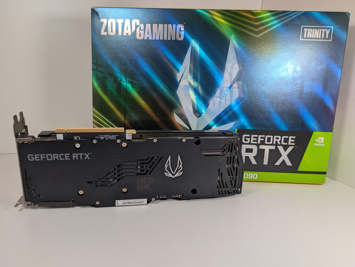 ZOTAC RTX3090 Trinity 24GB GDDR6X Gaming, KI & Workstation Grafikkarte Nvidia